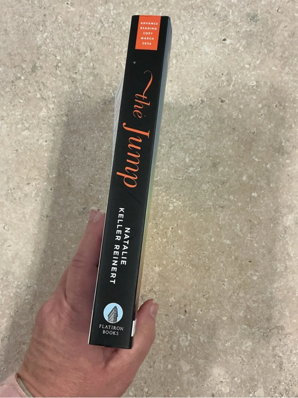 The Jump A Novel Natalie Keller Reinert ( ARC Book New) Uncorrected Proof - Picture 5 of 6